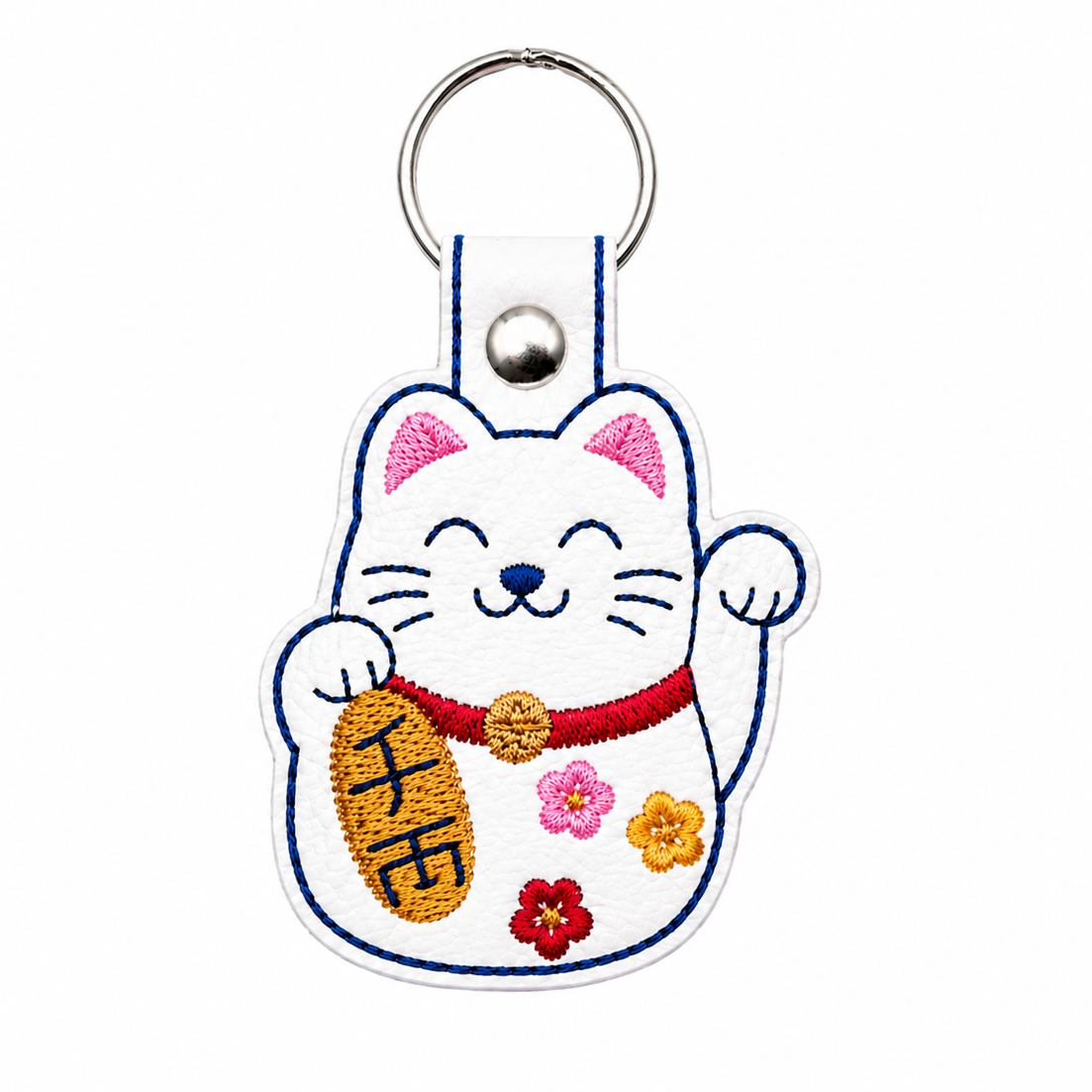 Maneki-neko bleu