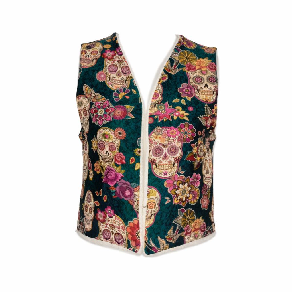 Gilet réversible : Calavera