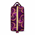 Trousse en wax - Violet doré