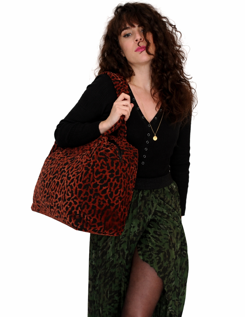 Sac cabas fauve