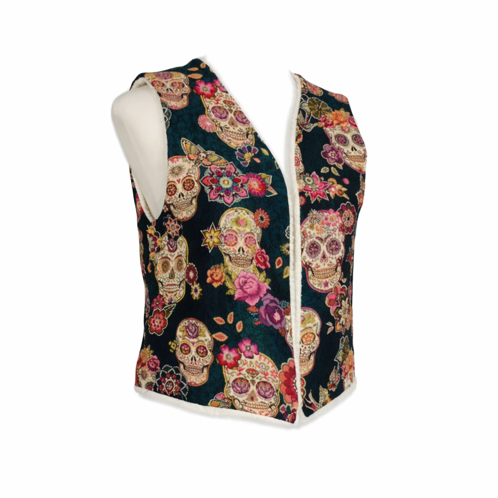 Gilet réversible : Calavera