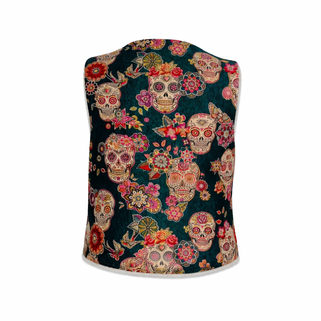 Gilet réversible : Calavera