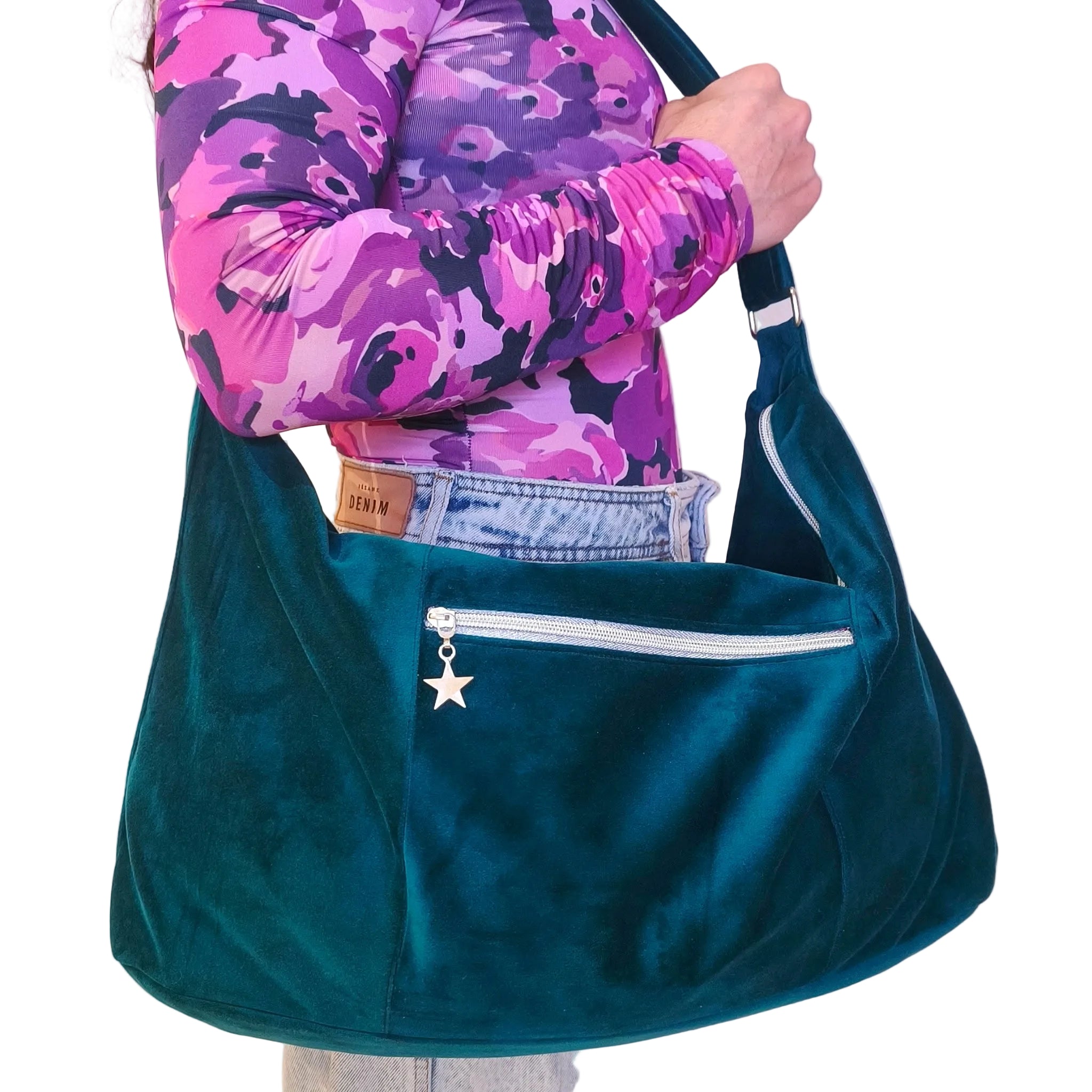 Sac bandoulière Arty - Velours